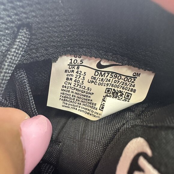 Nike Court Legacy Women's size 10.5 Black Platform Shoes DM7590-002 - Picture 8 of 8